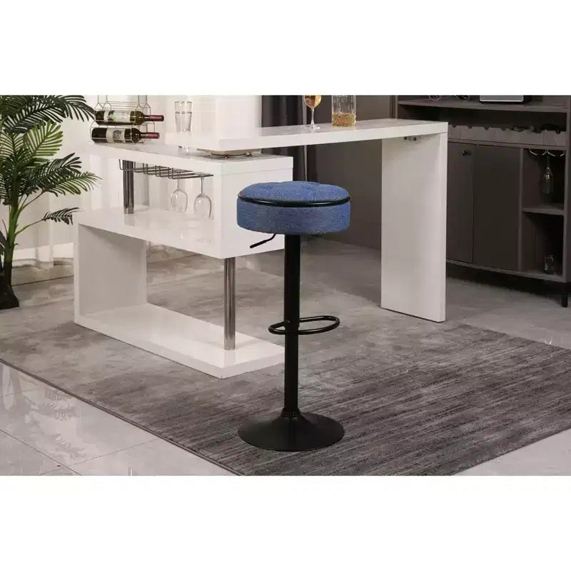 Bureau d'angle en L avec support pour écran, tiroirs et étagères de rangement