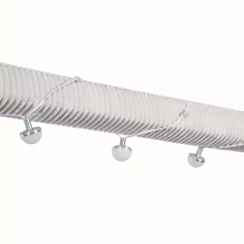 Lit de repos capitonné de taille standard avec bandes lumineuses LED