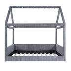Lit de repos capitonné de taille standard avec bandes lumineuses LED