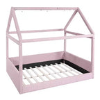 Lit de repos capitonné de taille standard avec bandes lumineuses LED