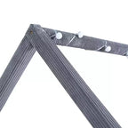 Lit de repos capitonné de taille standard avec bandes lumineuses LED