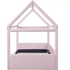 Lit de repos capitonné de taille standard avec bandes lumineuses LED