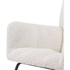 Fauteuil à bascule, fauteuil inclinable ergonomique avec dossier haut et accoudoirs, canapé simple rembourré pour salon, chambre à coucher et chambre d'enfant