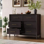 Christopher Knight Home Citlali 48'' Vintage Acacia Wood Storage Cabinet with 6 Drawers