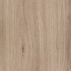 Table de chevet Primo à 1 tiroir Chêne rustique : Poignée métallique, Rangement à étagère ouverte