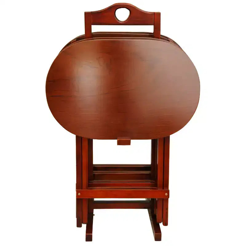 Ensemble de plateaux de télévision Rosewood