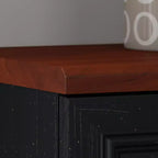 Meuble de rangement bas Fairview avec portes