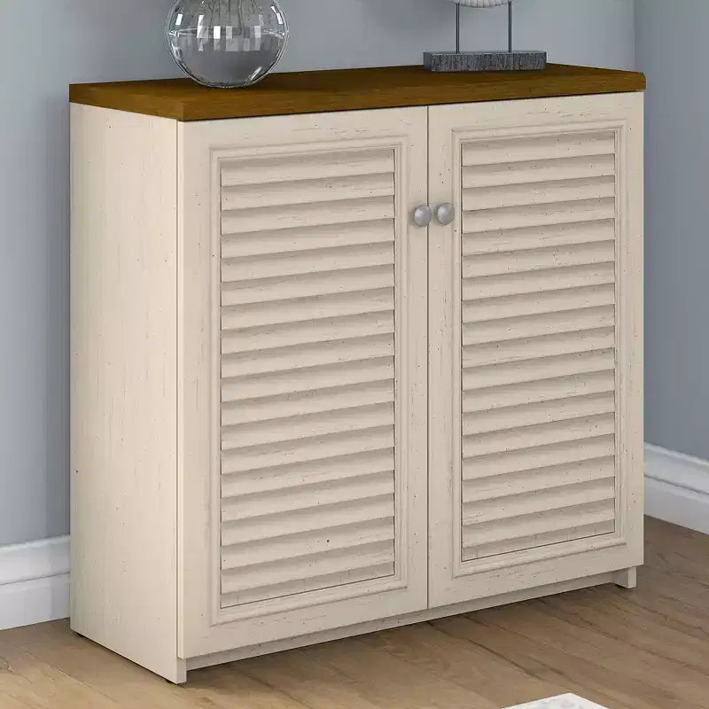 Meuble de rangement bas Fairview avec portes