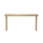 Console en bois massif 66, Table d'entrée classique, Table de foyer étroite