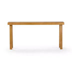 Console en bois massif 66, Table d'entrée classique, Table de foyer étroite
